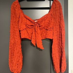 Urban Outfitters Cropped Long Sleeve